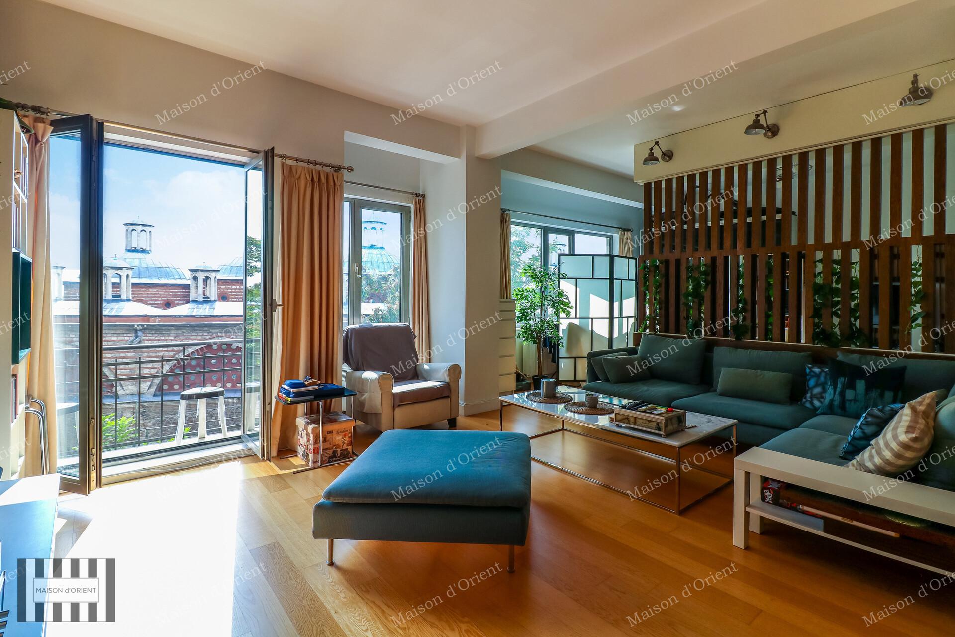 Rental Studio Flat with Tophane-i Amire View in Cihangir — Cihangir, İstanbul — 1+0 — Closed