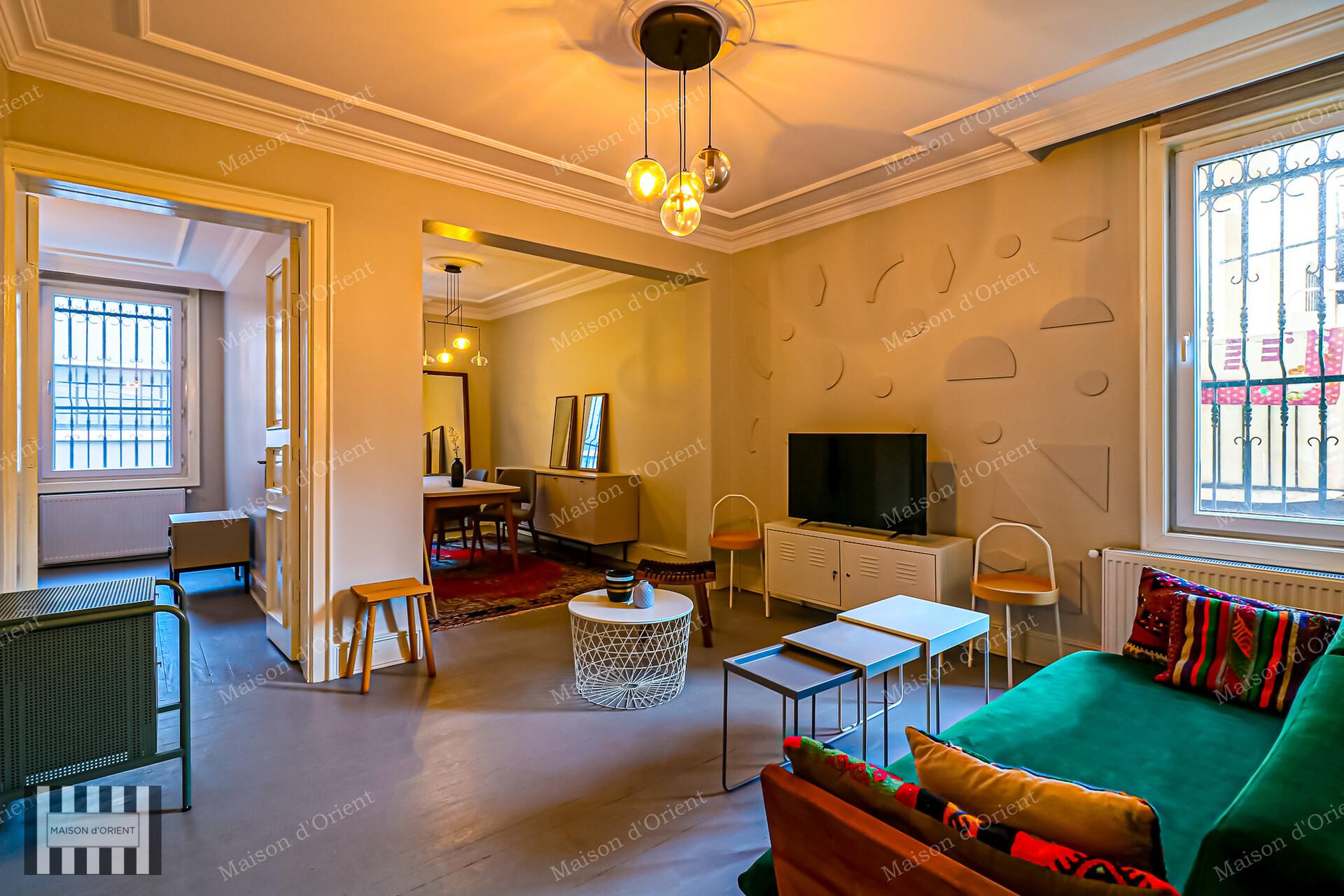 Fully Renovated 3+1 Apartment For Sale in Galata — Galata, İstanbul — 3+1 — Closed
