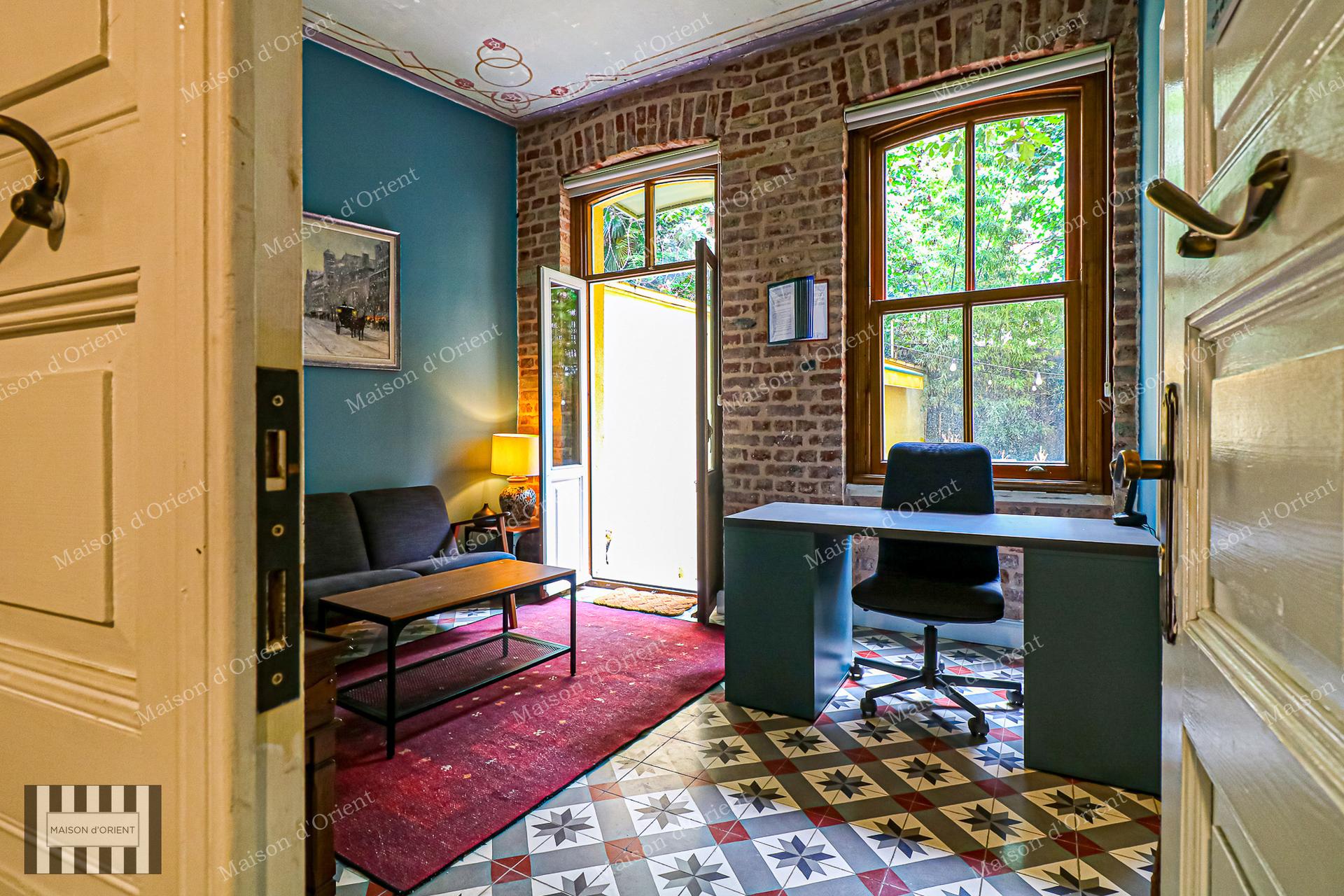 Garden Duplex for Rent in Historical Esat Bey Building, Galata — Galata, İstanbul — 4 — Closed