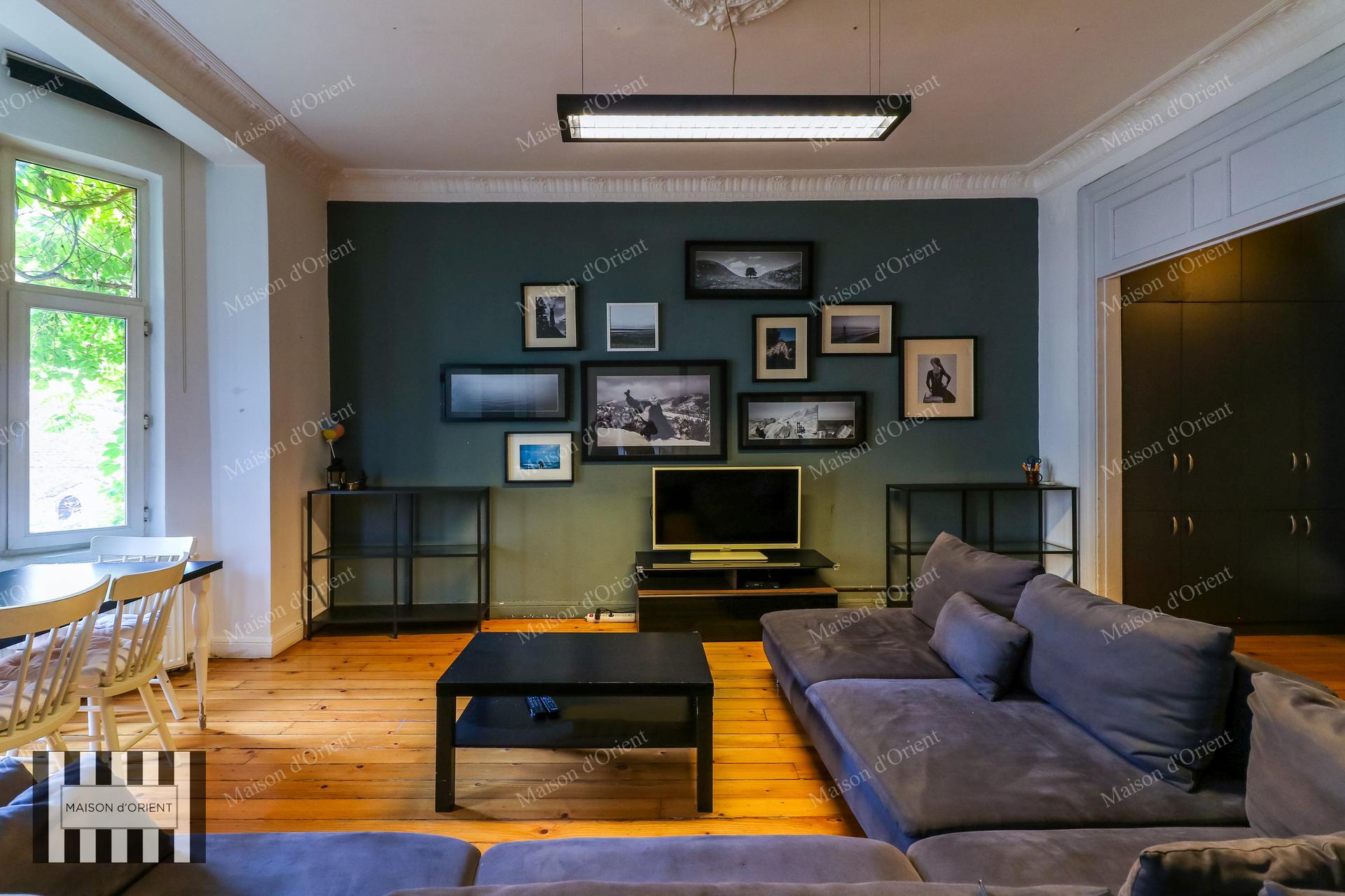 160sqm Historical Flat for Rent in Cihangir — Cihangir, İstanbul — 3+1 — Closed