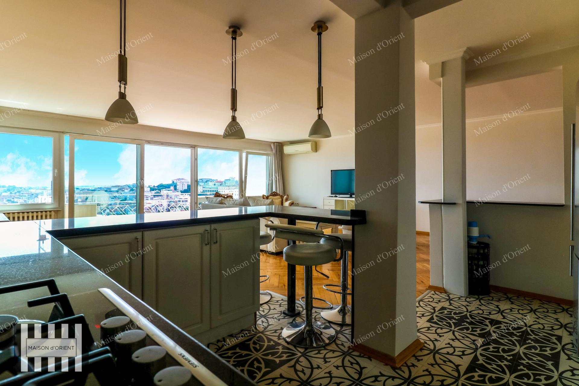200sqm Furnished Flat with View for Rent in Cihangir — Cihangir, İstanbul — 3+1 — Closed
