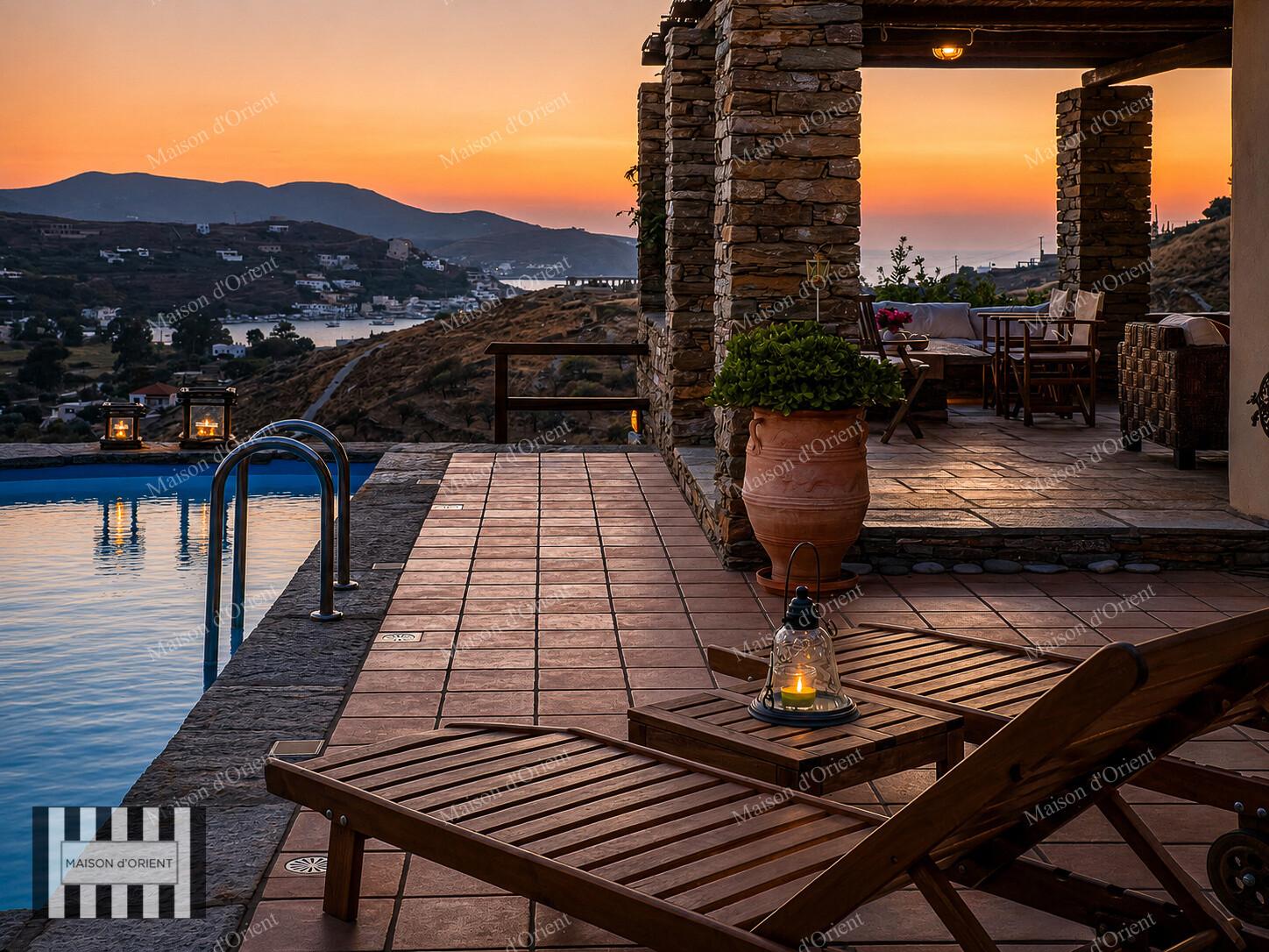 Stone-Built Villa for Sale in Kea, Greece — Kea, Greece — 5+1 — International
