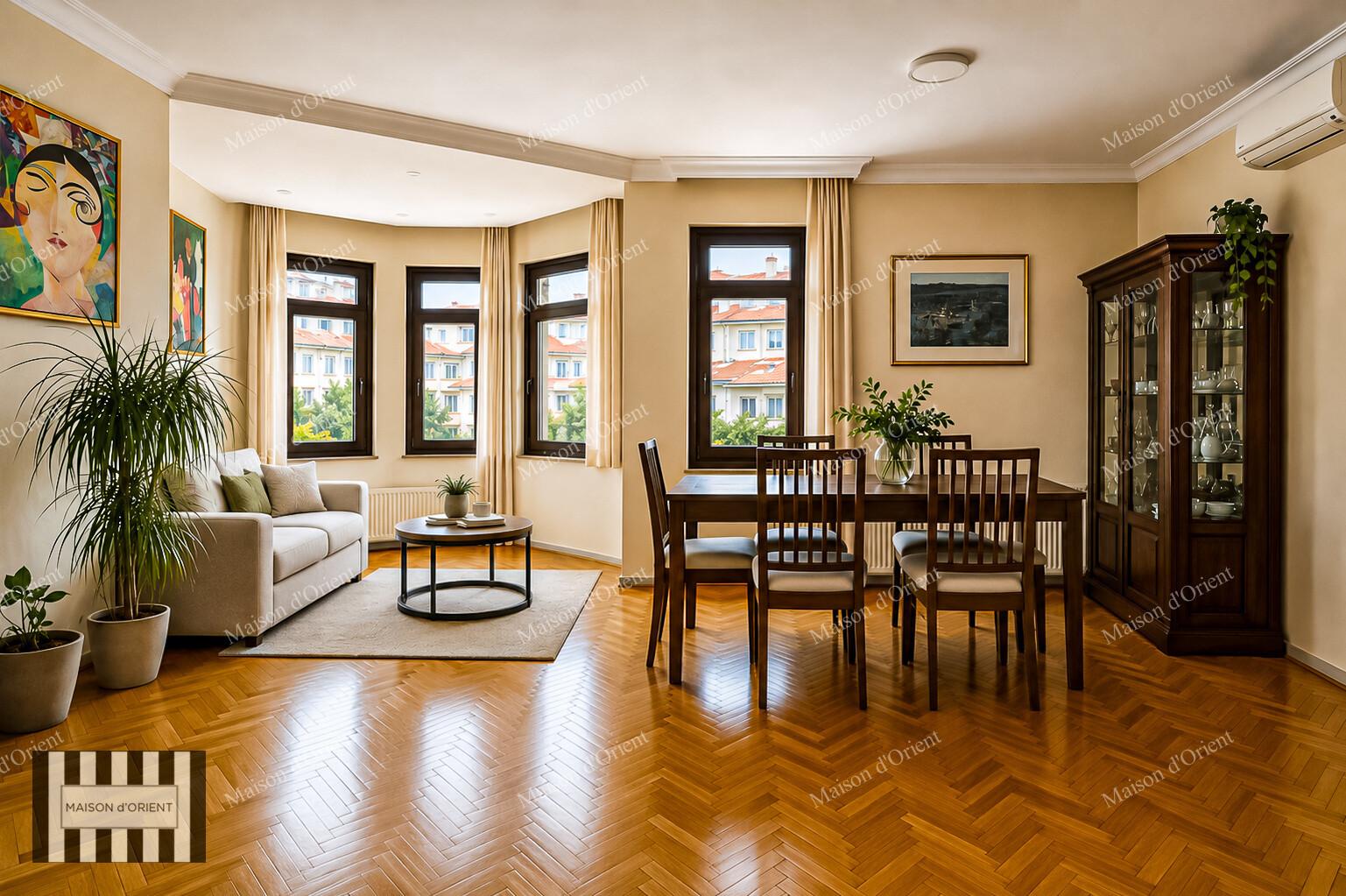 4+2 Furnished Duplex for Rent on Defterdar Street, Cihangir — Cihangir, İstanbul — 4+2 — For Rent